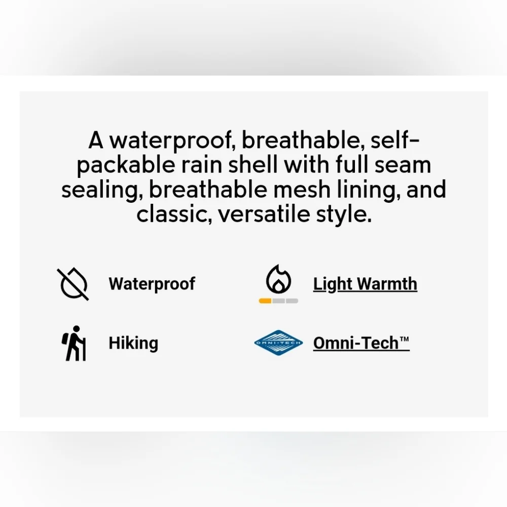 Columbia Arcadia II Lightweight Jacket green blue packable rain jacket size M - Picture 14 of 16